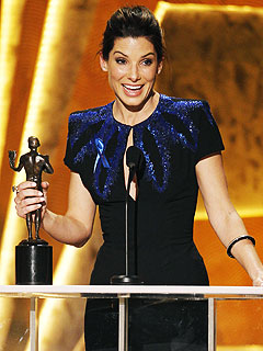 Sandra Bullock Thanks Her Hot Husband After SAG Awards Win