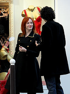 Celeb Sightings: Christina Hendricks shops for lingerie, Javier Bardem