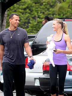 Cameron Diaz and Alex Rodriguez Get Fit in Miami