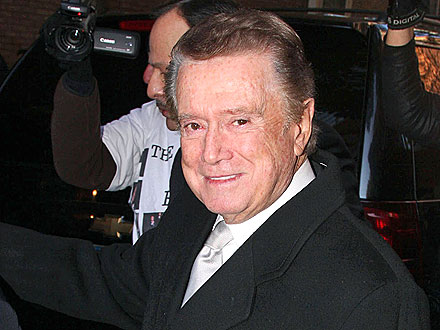 Regis Philbin Toasts His Final Show in N.Y.C.