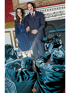 Prince William and Kate Middleton Comic Book