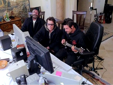 Charlie Sheen, Snoop Dogg Record Song
