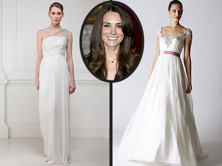 Royal Wedding Dresses for Kate Middleton