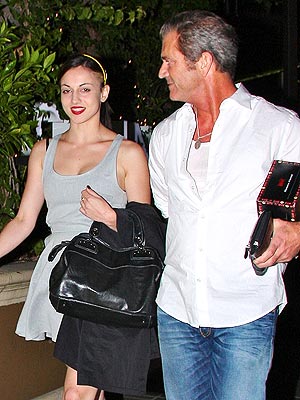 Mel Gibson Not Dating Stella Mouzi