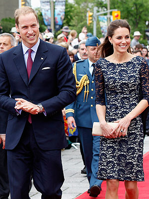 Prince William, Kate Speak to Crowds in Canada