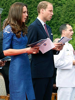 Prince William & Kate Middleton Prayer Service in Quebec City, Canada