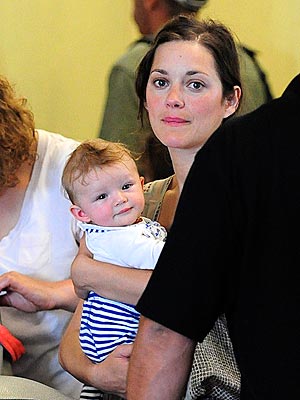 Marion Cotillard Baby Marcel Pictures