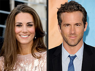PEOPLE.com Readers Love Kate, Want to Date Ryan Reynolds | Kate Middleton, Ryan Reynolds