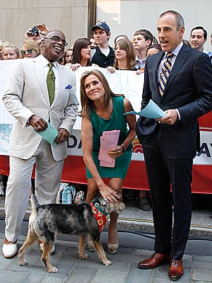 The Water Bowl: Meredith Vieira Brings Her Dog to Her Last Day at 'Today'