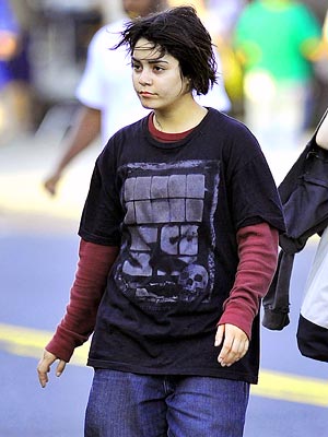 Vanessa Hudgens Shocking Photos on Set of Gimme Shelter