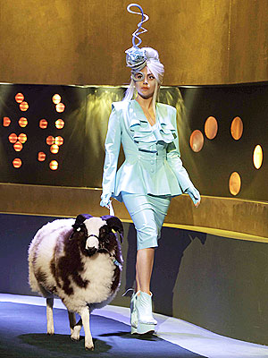Lady Gaga Brings Sheep to Jonathan Ross