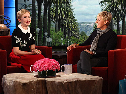 Michelle Williams Talks New Dog with Ellen DeGeneres