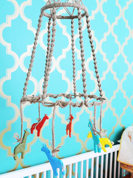 Tori Spelling's Safari-Themed Nursery