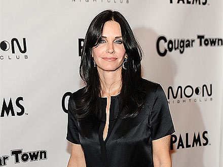 What Was Courteney Cox Doing in a Kitchen in Las Vegas?