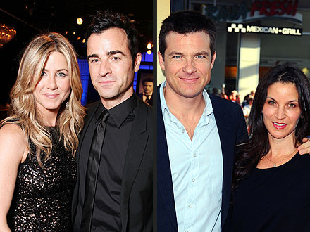 Jennifer Aniston Drinks Dirty Martinis on Double Date