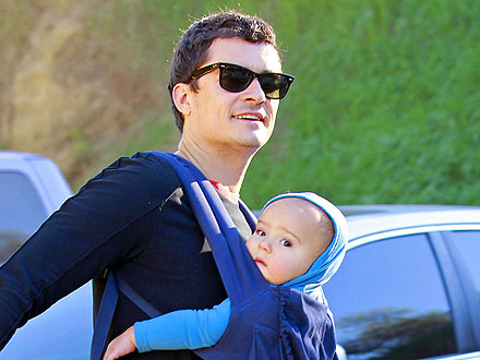 Orlando Bloom & Son Flynn Have an Arty Outing in L.A.