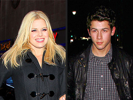 Nick Jonas Shares a Midnight Bite with a Smash Star