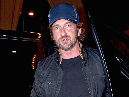 Gerard Butler Has Night Out with Mystery Brunette