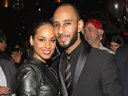 Alicia Keys & Swizz Beatz Bid Against Each Other at Charity Auction