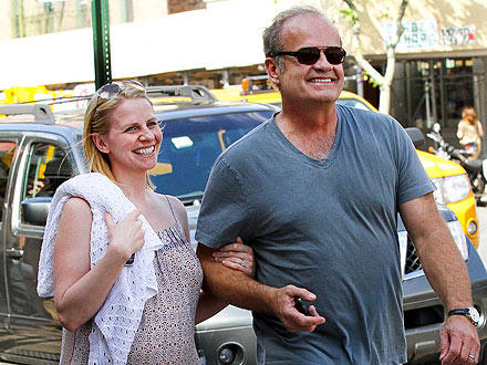 Kelsey Grammer Gushes About His Twins at Cigar Lounge