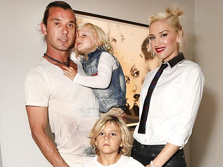Gwen & Gavin Take Their Kids on a Family Night Out