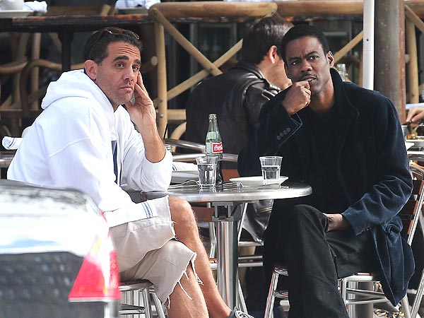 Chris Rock & Bobby Cannavale Find Themselves in a Pickle in N.Y.C.