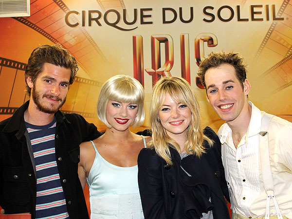Emma Stone & Andrew Garfield Find Spider-Man Inspiration in Hollywood | Andrew Garfield, Emma Stone
