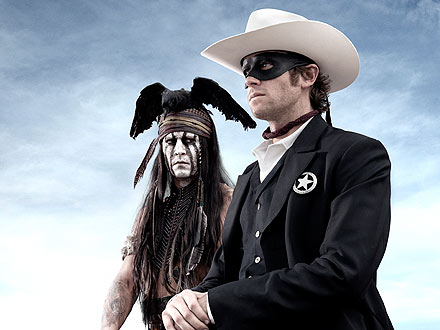 Johnny Depp Is Tonto in The Lone Ranger