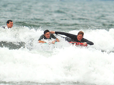 Prince William, Prince Go Surfing in Cornwall