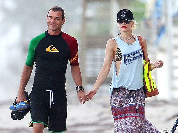 Gwen Stefani's Family Hits the Beach in Florida | Gavin Rossdale, Gwen Stefani