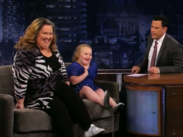 Honey Boo Boo Alana Thompson & Mama June Shannon Make Late Night Debut on Jimmy Kimmel Live