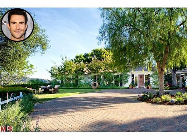 Adam Levine Moves Into a New Beverly Hills Home