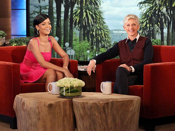 Rihanna Talks About Her Dating Life with Ellen DeGeneres