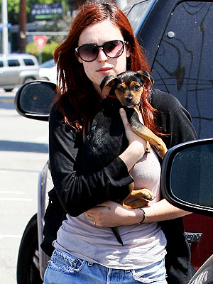 Rumer Willis Looking for Lost Dog