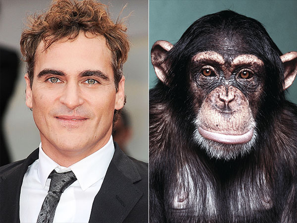 The Water Bowl: Joaquin Phoenix Plays 'Pet Monkey' in New Movie
