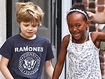 Stars and Their Pets: Shiloh & Zahara Jolie-Pitt's Puppy Party | Maddox Jolie-Pitt, Shiloh Jolie-Pitt, Zahara Jolie-Pitt