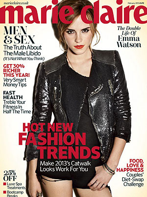 Emma Watson Has a Très Ambitious New Year's Resolution