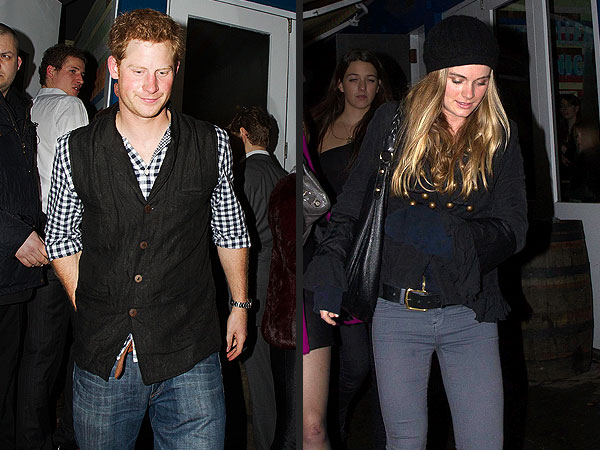 Prince Harry & Cressida Bonas Reunite in London