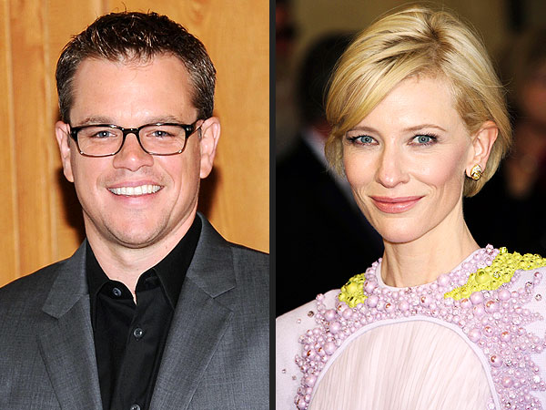 Cate Blanchett, Matt Damon Spend Quality family Time in Berlin