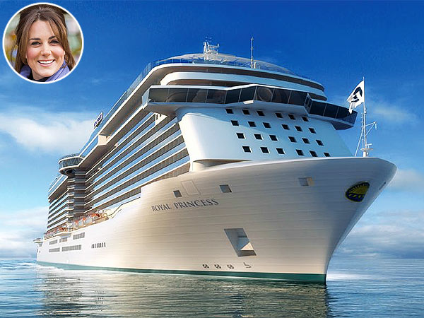 Kate to Launch Princess Cruises' Royal Princess