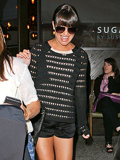 Lea Michele Keeps Busy with Boyfriend Cory Monteith in Rehab | Lea Michele
