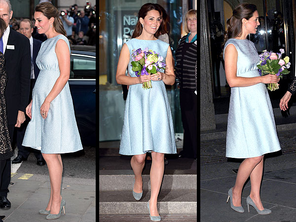 Kate's Baby Blue Maternity Dress – How to Get the Look