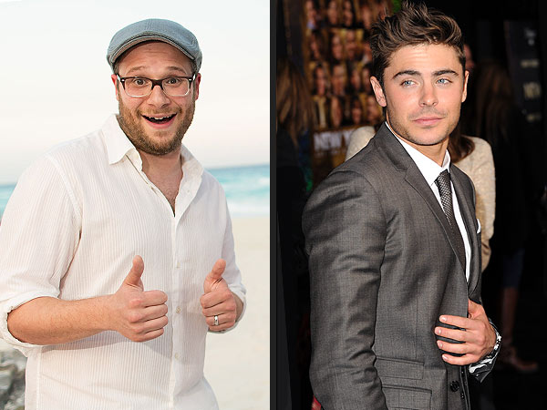 Seth Rogen Has a Crush on Zac Efron