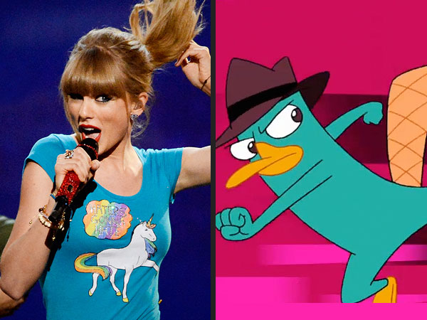 Taylor Swift and Phineas and Ferb's Clever Mash-Up Video