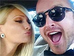 Aaron Paul Kicks Off Wedding Weekend
