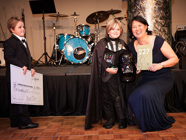 Little Darth Vader Helps Raise Money for Kids in Need