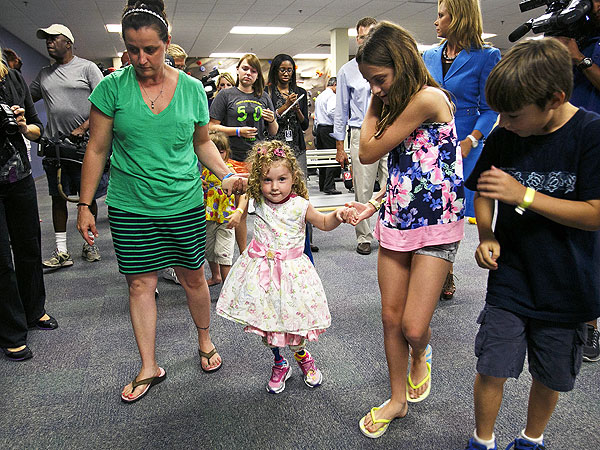 2-Year-Old Walks Again After Losing Legs in a Lawnmower Accident