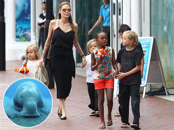 Angelina Jolie Explores Australia with Her Kids