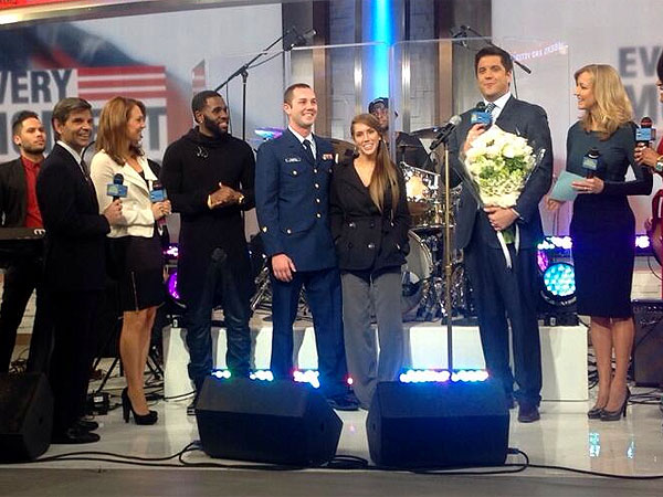 Coast Guardsman of the Year Pulls Off Surprise Proposal – with Help from Jason Derulo