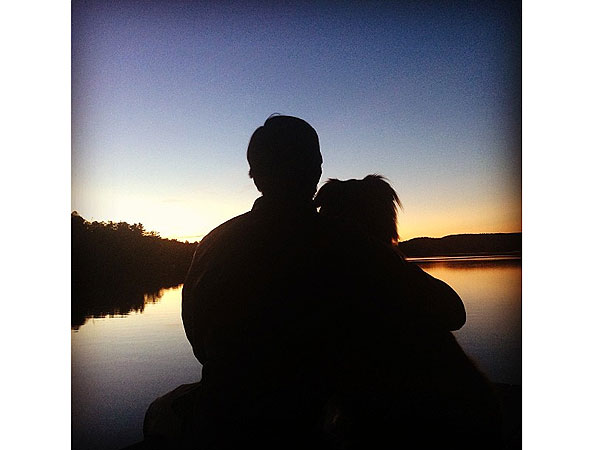 Amanda Seyfried Instagram Photo of Finn and Maybe Justin Long